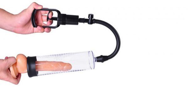Increasing a penis using the vacuum pump