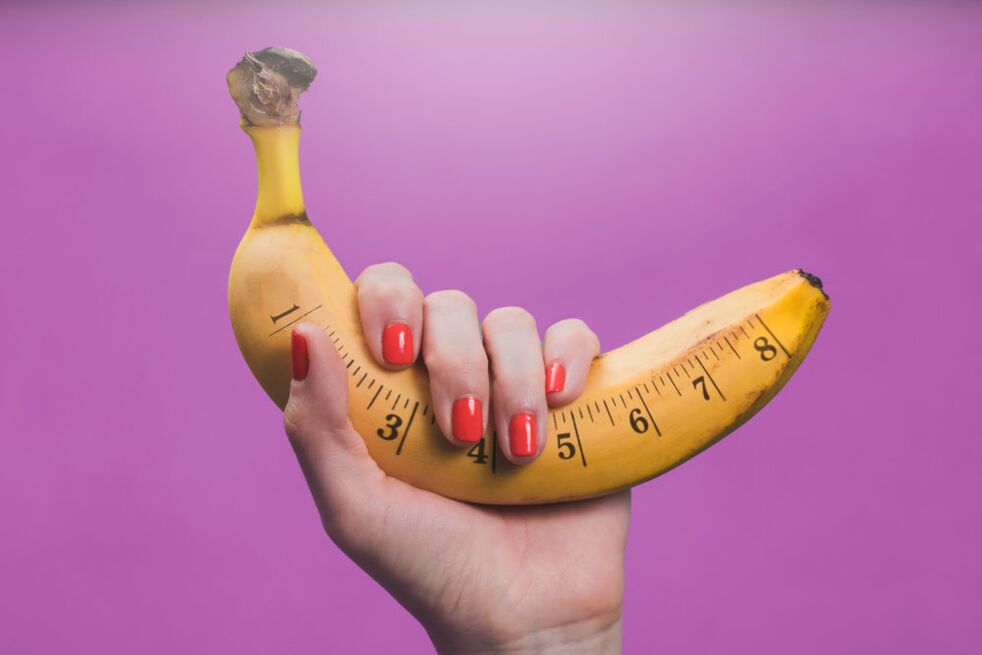 The optimal size of the penis